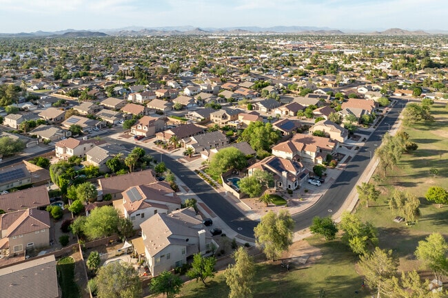 Larger homes built in the 2000s in Deer Valley typically have smaller yards than older homes.