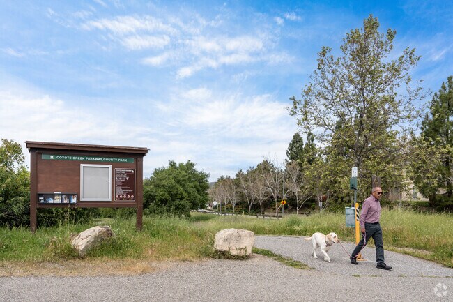 Explore the scenic beauty of Coyote Creek Path, where every step brings you closer to the natural charm of Basking Ridge.