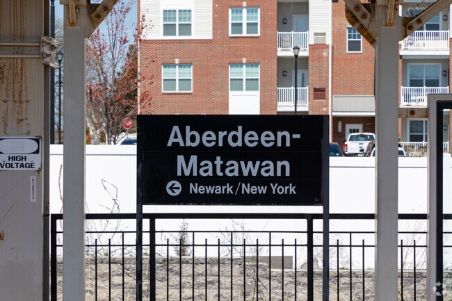 Residents can hop on the NJ Transit train to get to New York City from Matawan.