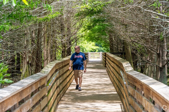 The Green Cay Nature Center and Wetlands features a 1.5-mile boardwalk near the Polo Club.