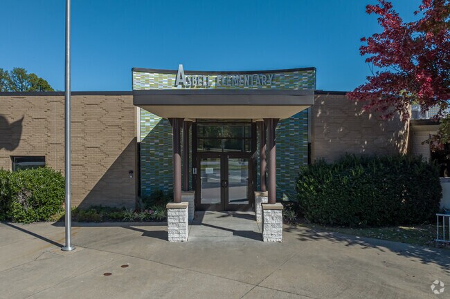 Asbell Elementary School is a public school serving kindergarten through fifth grade.
