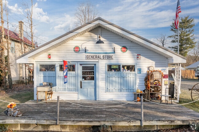 Small town stores dot the area of Erin.