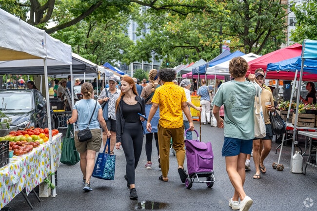 Check out the FRESHFARM Mount Vernon Triangle Market every Saturday morning.