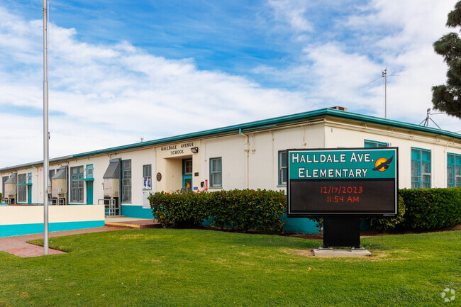 Halldale Elementary School, home of the Hawks!
