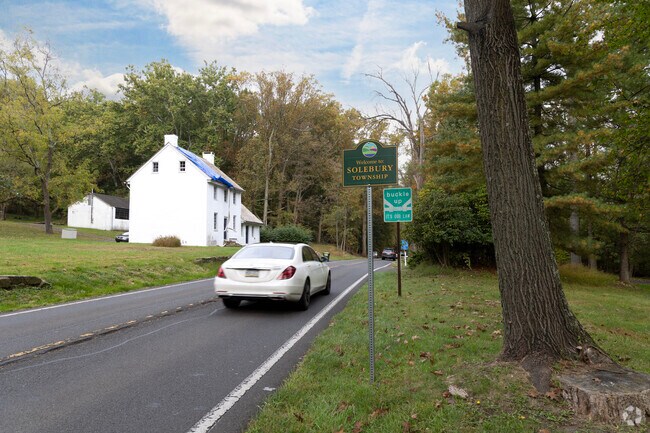 Welcome to Solebury Township with its small country streets.