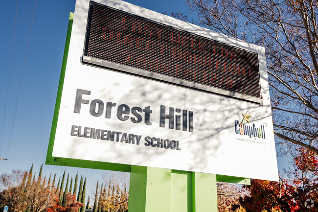 Forest Hill Elementary School is a great elementary school in Saratoga, California.
