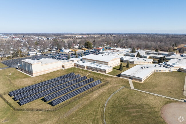 Madison Middle School Back Aerial