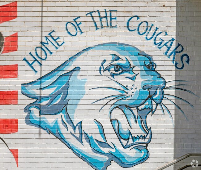 Woodstock: M.S. 301 - Paul L. Dunbar is home of the cougars.