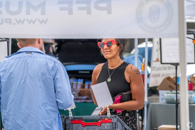 Brookside Park Farmers Market are a colorful and fun bunch.