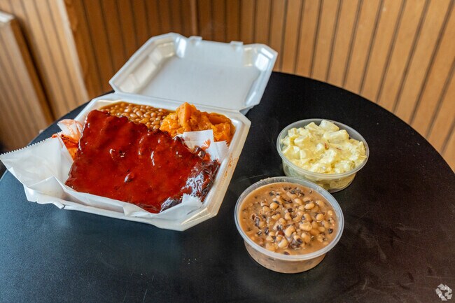 Don't miss the ribs with all the fixings at Nunn's in Pershing.