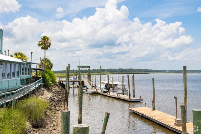 The Fish Dock serves up fresh seafood picked directly from the boats that dock outside the restaurant.