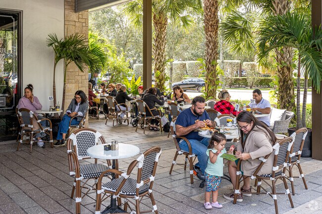 Fern Crest Village offers a wide selection of restaurants along University Drive.