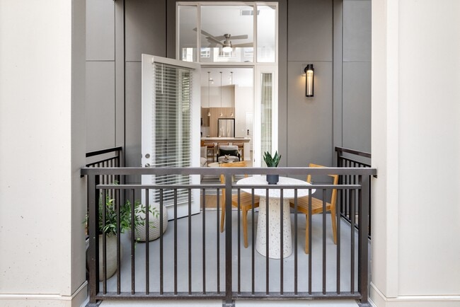 Private balcony or patio (select apartments)