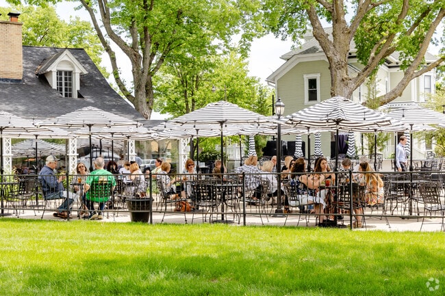 Residents can stop by for lunch and dinner at one of the restaurants along South 3rd Street.