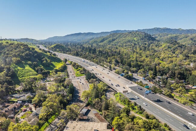 The 680 highway runs through Walnut Creek providing access to surrounding areas.