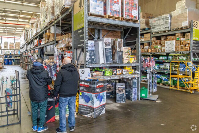 Home Depot is just a 5-minute drive from New Brighton.