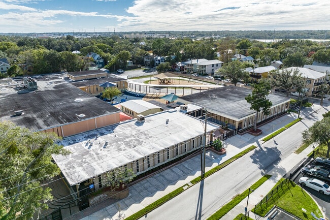 Ketterliness Elementary School is close to downtown Saint Augustine.