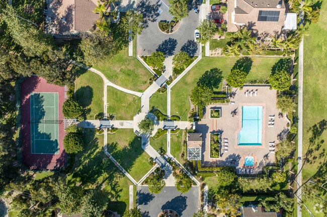 Gated communities in Windsor North feature pools, parks, and tennis courts.