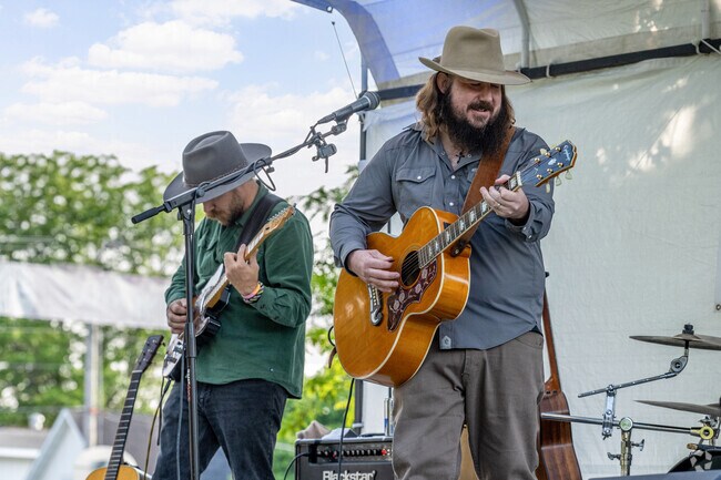 Zachary Thomas Diedrich Band brought its polished country, blues and rock sounds to Tomah's Americana Music in the Park in 2025.