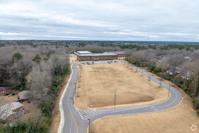 Drake Middle School has a lot of room for kids to run and play.