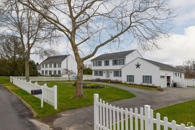 Jamesport has a variety of mid-range homes, old and new.