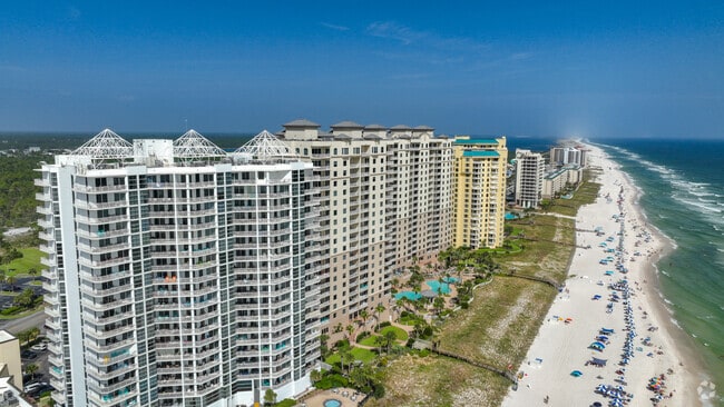 Step of your condo and onto the sandy shore of Perdido Key.