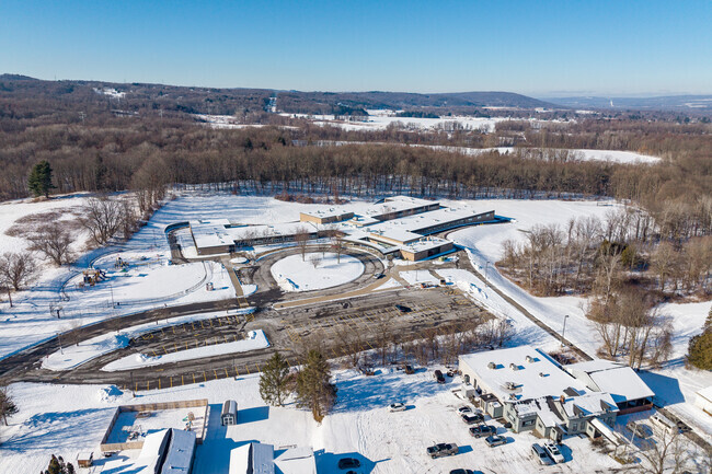 Tucked in the rolling hills is Barringer Road Elementary in Ilion.