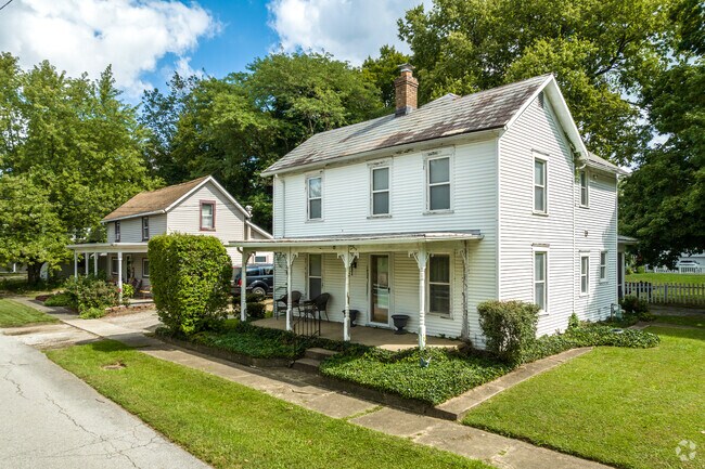 Colonial and farmhouse-style homes are common in Brice, and many are midcentury builds or older.