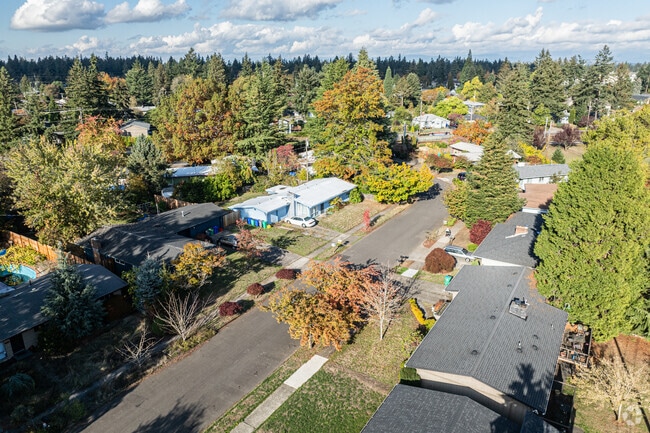 Many homes in the Hazelwood neighborhood were built in the 1950's.