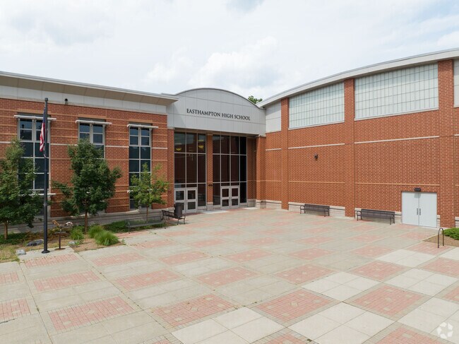 Easthampton High School is the main public school serving grades 9-12.