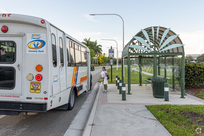 Bus stops are available along Weston Drive near Isles At Weston.