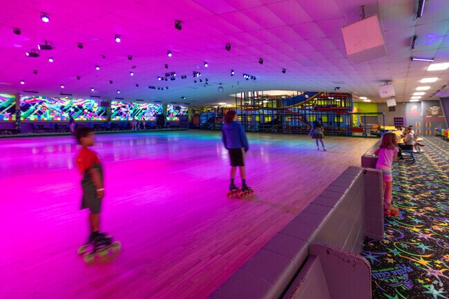 Skate Center in Greater Deyerle is a great spot for a party or a casual skate.