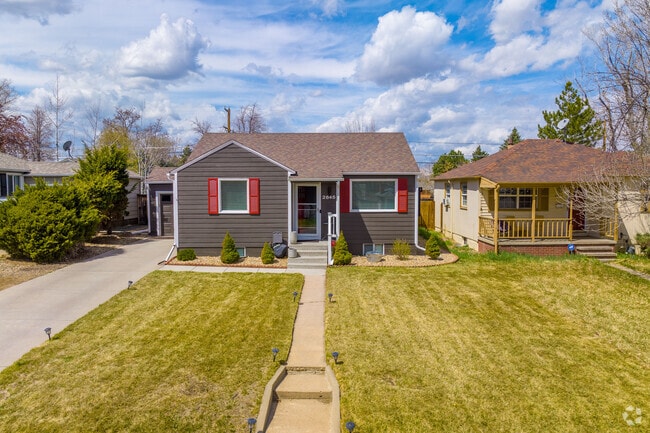 This home is a classic example of the smaller bungalows you'll see in University.