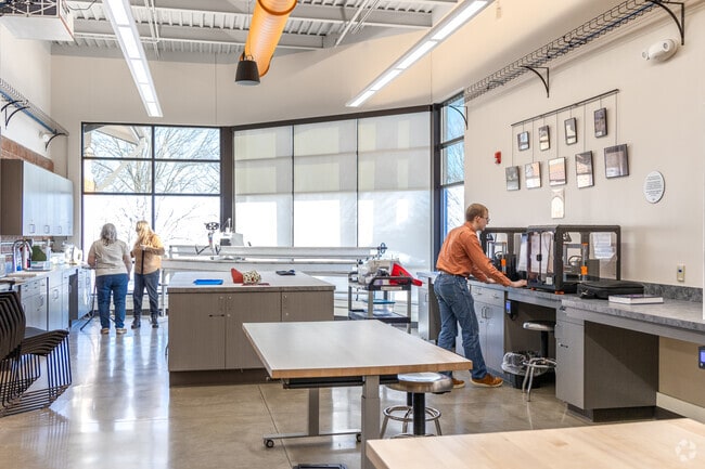 The Jessamine Public Library offers local residents access to 3D printers, laser cutters, long arm quilting machines, and more.