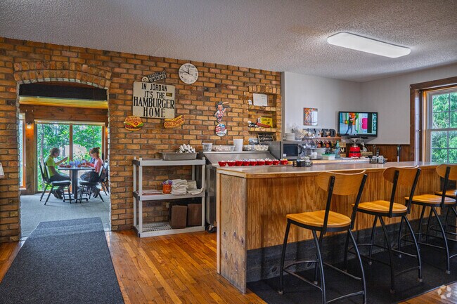 The Feed Mill Restaurant offers a cozy dining experience for locals and visitors alike, focusing on delicious comfort food in a welcoming atmosphere.