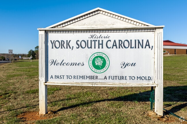 York is known as a friendly town that is rich with history and southern charm.