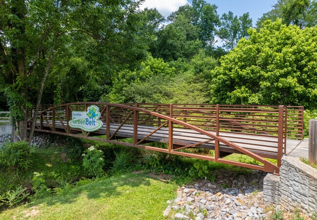Carrollton's Greenbelt walking trails can take you anywhere within Carrollton.