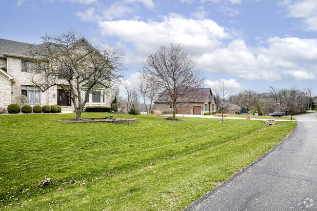 Larger custom homes can be seen in Wayne.