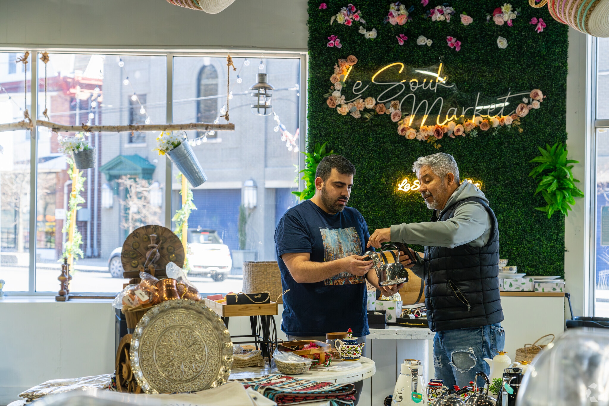 Le Souk Market is one of several local businesses serving the Fox Chase community.