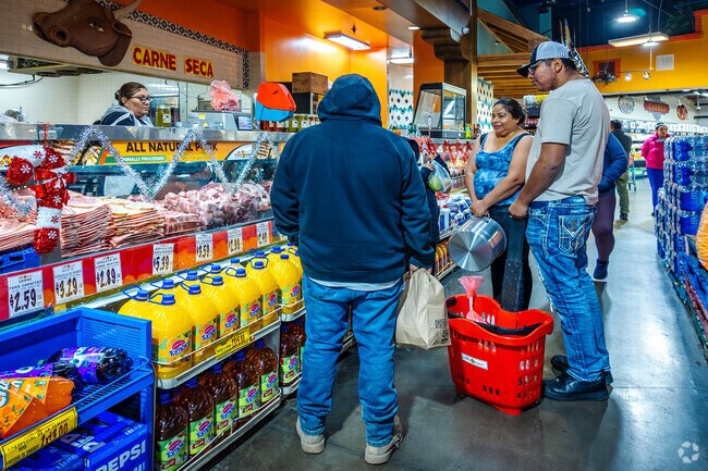Shop for fresh meats at Mi Pueblo Market near Monaco.