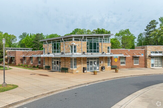 Local high school students attend Myers Park High School in South End.