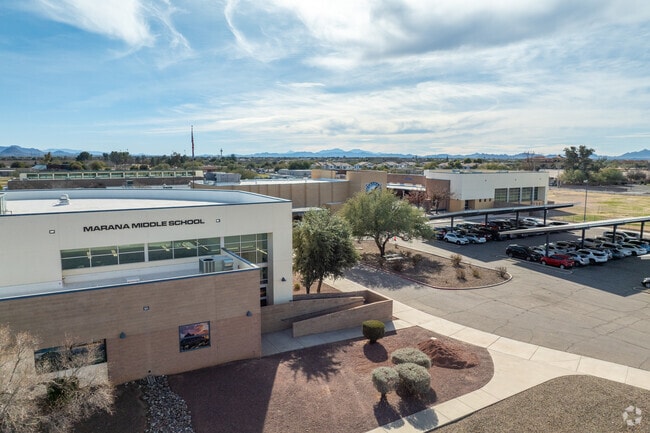 Marana Middle offers comprehensive academics and a full range of fine arts programs.