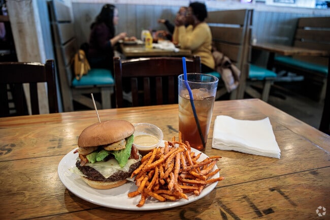 The Mad Cow Laurel only uses the finest local ingredients to create these amazing burgers.