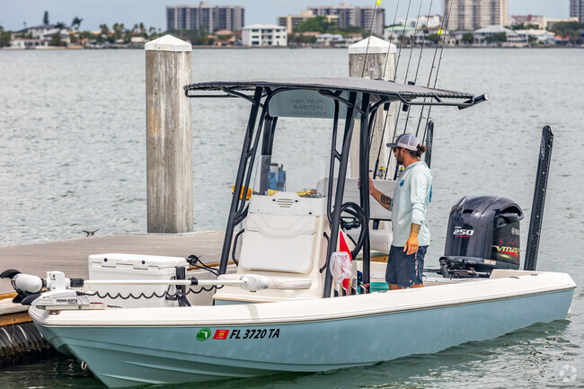 You are so close to the water  and will be ready for fishing in no time when you live in Del Prado.