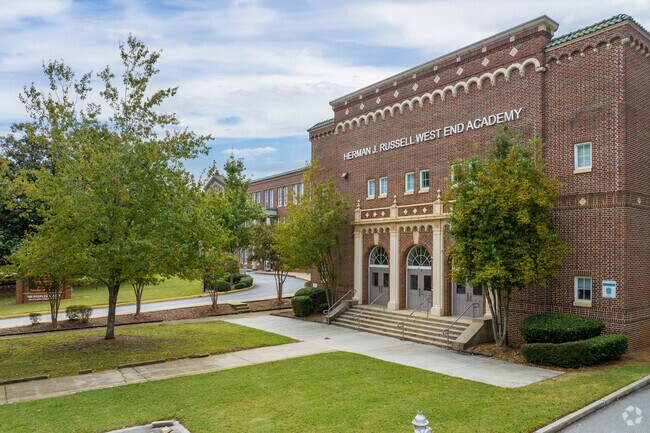 Herman J. Russell West End Academy is a public middle school in the West End of Atlanta.