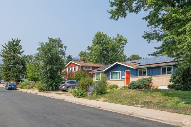 Southeast Boulder’s diverse architecture and mature trees create peaceful residential streets.