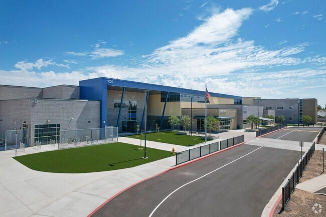Geneva Mosley Middle School in Tempe serves students in 6th to 8th grade.