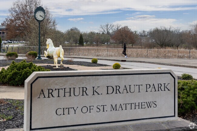 Arthur K. Draut Park near Graymoor-Devondale is a short drive for residents.