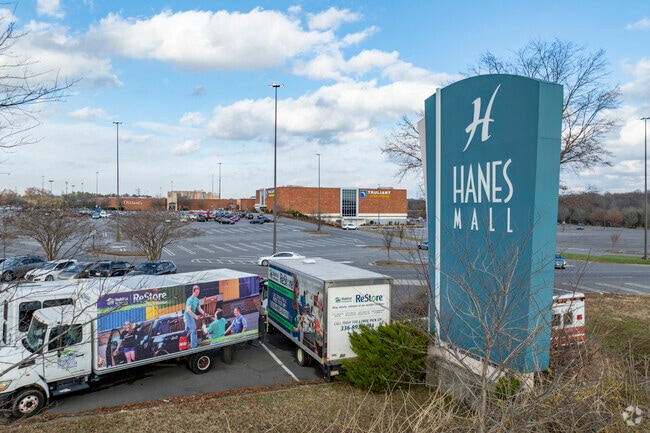 Hanes Mall offers retail shopping and more for Stonebridge-Rollinghills locals.