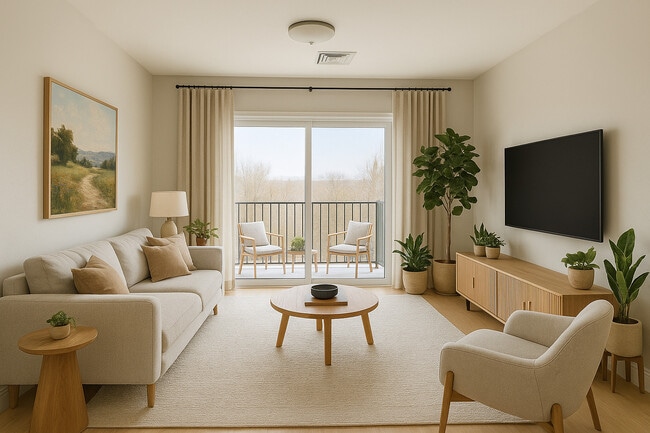 Sample rendering with furniture